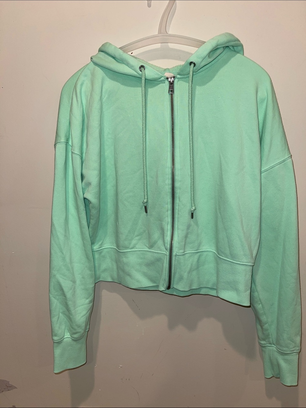Universal Thread Mint Green Full-Zip Hoodie